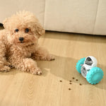 Robot Shaped Interactive Tumbler Toys Pet Food Dispenser - GreenFur