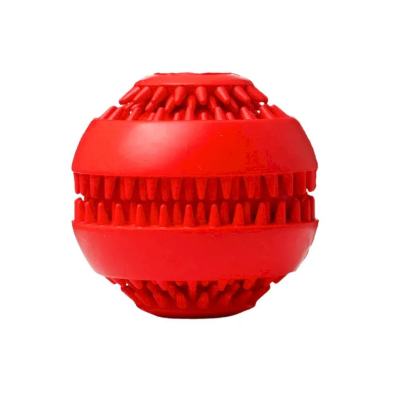 Rubber Treat Dispensing Ball Toy for Dogs - GreenFur