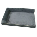 S M Large Dog Bed Non - slip Soft Plush Pet Sleeping Mat - GreenFur