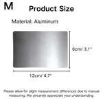 S M Size Summer Thickened Design Pet Cooling Aluminum Plate - GreenFur