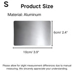 S M Size Summer Thickened Design Pet Cooling Aluminum Plate - GreenFur
