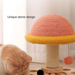 S Size 2 In 1 Small Cat Scratching Post with Cat Track Balls - GreenFur