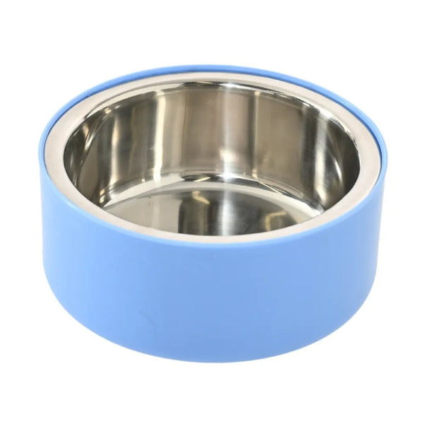 S Size Detachable Non - Slip Durable Double - Layer Feeder Bowl - GreenFur