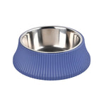 S Size Durable Pet Dog Feeding Bowl with Stainless Steel Insert - GreenFur