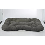 S Size Linen - like Fabric Soft Thickened Dog Pet Cushion Bed - GreenFur