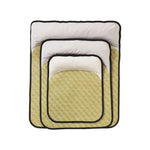 S Size Summer Cooling Rattan Pet Mat Anti - Scratch Dog and Cat Bed Pad for Hot Weather - GreenFur