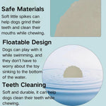Safe Glow In The Dark Dog Toys Floatable Interactive Light Up Dog Toy - GreenFur