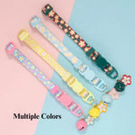 Sakura Flower Pendant Cat Collar Adjustable Safety Buckle - GreenFur