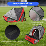 Scalable and Breathable Polyester FPF Expandable Pet Carrier Bag - GreenFur
