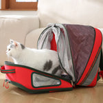 Scalable and Breathable Polyester FPF Expandable Pet Carrier Bag - GreenFur