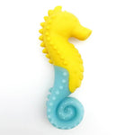 Seahorse Shape Squeaky Luminous Toy TPR Dog Floating Toys - GreenFur