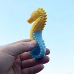 Seahorse Shape Squeaky Luminous Toy TPR Dog Floating Toys - GreenFur