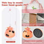 Self - Play Toy Interactive Cat Ball Track Toy with Teaser Wand - GreenFur