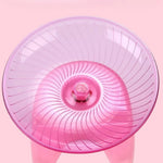 Silent PP Spinning Hamster Wheel with Stand - GreenFur