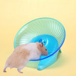 Silent PP Spinning Hamster Wheel with Stand - GreenFur