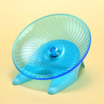 Silent PP Spinning Hamster Wheel with Stand - GreenFur