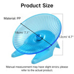 Silent PP Spinning Hamster Wheel with Stand - GreenFur
