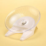 Silent PP Spinning Hamster Wheel with Stand - GreenFur