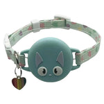 Silicone AirTag Holder Adjustable Cat Pet Collar - GreenFur
