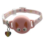 Silicone AirTag Holder Adjustable Cat Pet Collar - GreenFur