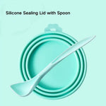 Silicone Can Covers Spoon Set Dog and Cat Can Tops - GreenFur