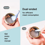 Silicone Can Covers Spoon Set Dog and Cat Can Tops - GreenFur