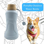 Silicone Pet Bottle Foldable Travel Water Cups - GreenFur
