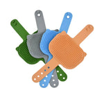 Silicone Pet Palm Massage and Bath Brush - GreenFur