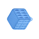Silicone Pet Slow - feeding Plate with Suction Cup Anti - Choking Licking Mat - GreenFur
