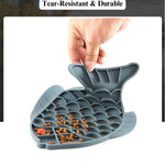 Silicone Slow Feeder Mat for Cats & Dogs Anti - Choke Lick Mat - GreenFur