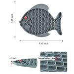 Silicone Slow Feeder Mat for Cats & Dogs Anti - Choke Lick Mat - GreenFur