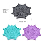 Silicone Slow - Feeding Mat Dog Licking Mat Pet Licking Plate - GreenFur