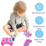 Silicone Teething Chew Toy Game Controller Shape for Dog - GreenFur