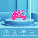 Silicone Teething Chew Toy Game Controller Shape for Dog - GreenFur