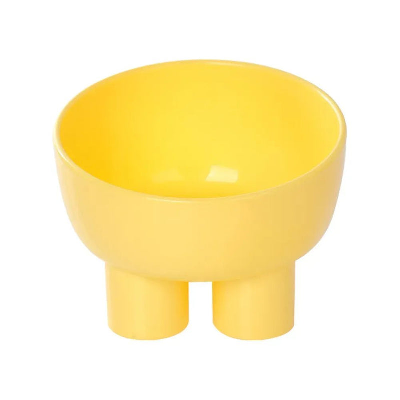 Simple Pet 15 Degree Tilt Design Raised Cat Dog Food Bowls - GreenFur