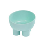 Simple Pet 15 Degree Tilt Design Raised Cat Dog Food Bowls - GreenFur