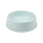 Simple Round Wheat Straw Material Pet Water Bowl Cat Dog Food Bowls - GreenFur
