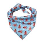 Single Layer Printed Triangle Bandanas for Dogs and Cats - GreenFur