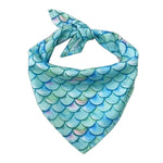 Single Layer Printed Triangle Bandanas for Dogs and Cats - GreenFur