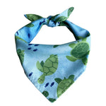 Single Layer Printed Triangle Bandanas for Dogs and Cats - GreenFur