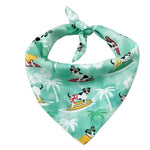 Single Layer Printed Triangle Bandanas for Dogs and Cats - GreenFur