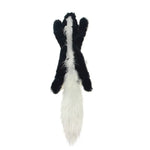 Skunk Plush Squeaky No Stuffing Dog Toy for Indoor Play - GreenFur
