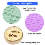 Slow - Feeding Silicone Licking Mat Licking Plate - GreenFur