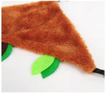 Small Animal Plush Hanging Hammock, Pet Hanging Nap Sack Sleep Bag Bed - GreenFur