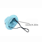 Small Animal Sky Blue Hat for Hamster Guinea Pig - GreenFur