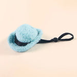 Small Animal Sky Blue Hat for Hamster Guinea Pig - GreenFur