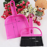 Small Animals Cleaning Tool Mini Dustpan and Brush Set for Hamsters Guinea Pigs - GreenFur