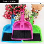 Small Animals Cleaning Tool Mini Dustpan and Brush Set for Hamsters Guinea Pigs - GreenFur