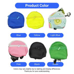 Small Pet Backpack Harness with Leash and Storage Pockets - GreenFur
