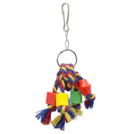 Small Pet Bird Toy Mini Flying Trapeze Toy - GreenFur
